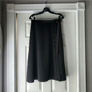 Black Silk Skirt